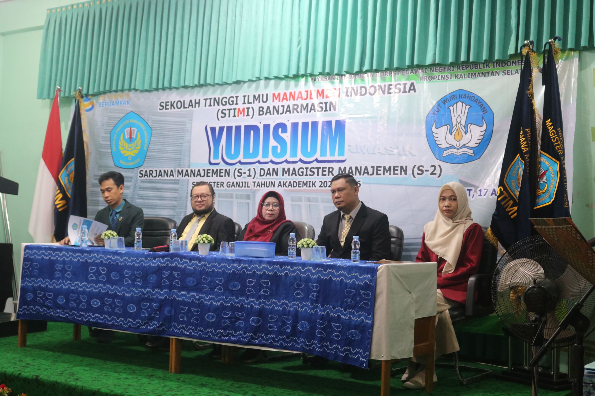 Yudusium Sarjana Ekonomi (S1) dan Magister Manajemen (S2) STIMI Banjarmasin 