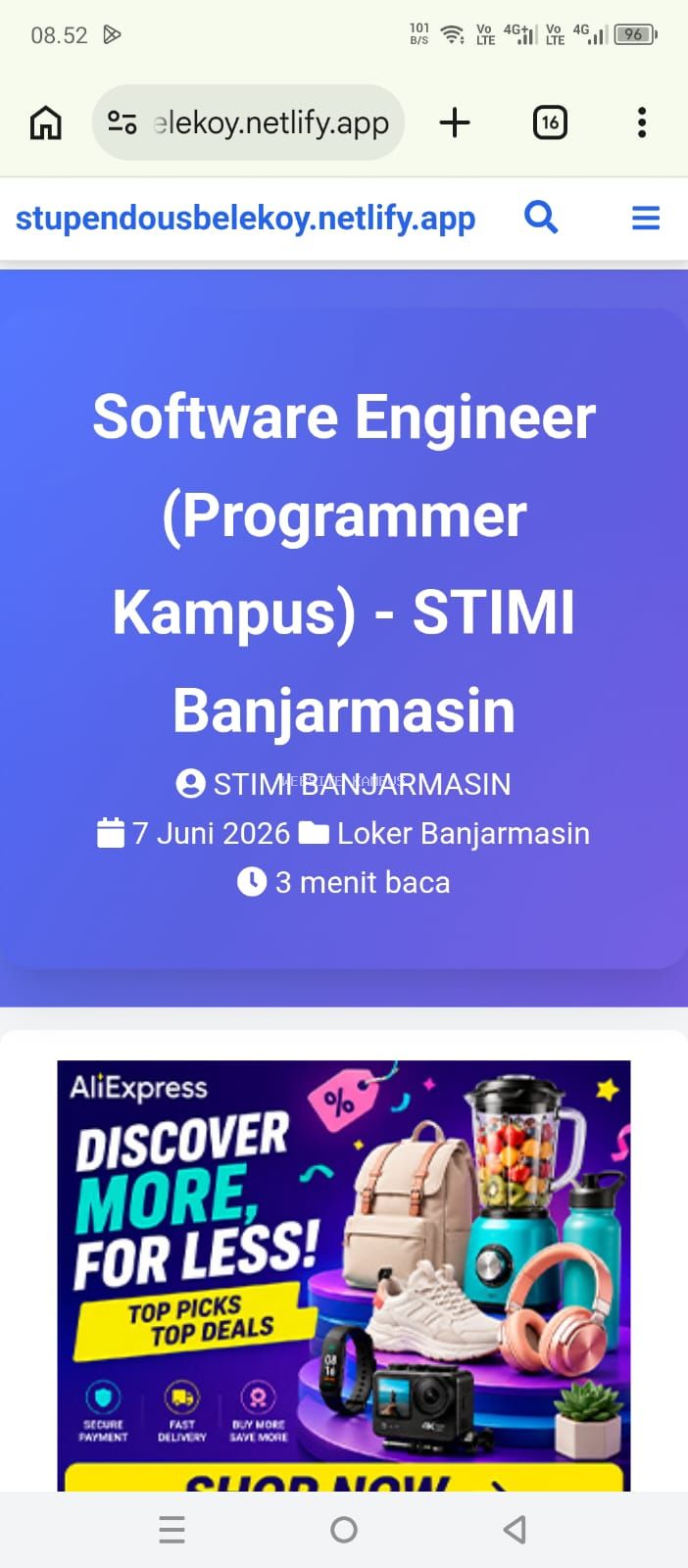 Penipuan Rekruetmen Pegawai