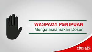 "WASPADA! PENIPUAN WHATSAPP ATAS NAMA DOSEN DAN KARYAWAN STIMI BANJARMASIN"